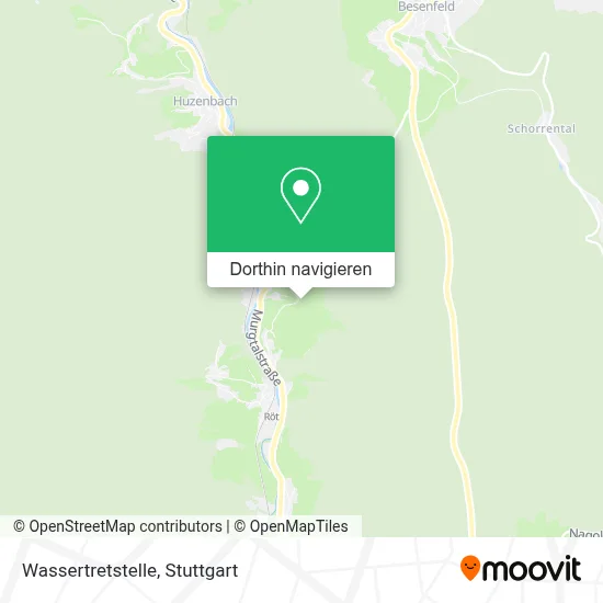 Wassertretstelle Karte