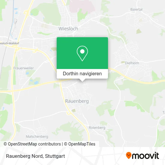 Rauenberg Nord Karte