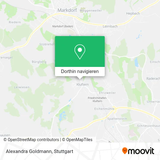 Alexandra Goldmann Karte