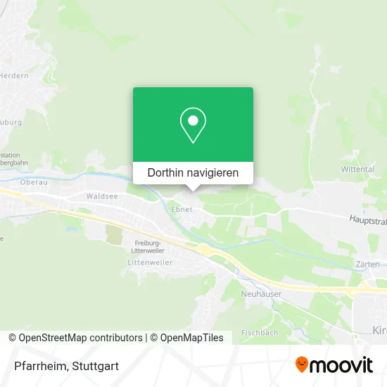 Pfarrheim Karte