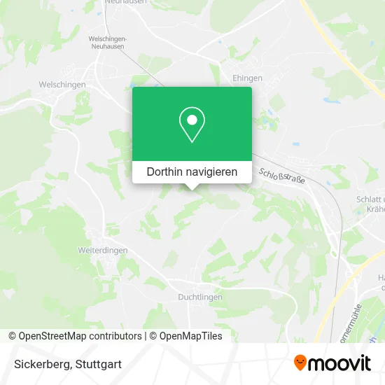 Sickerberg Karte