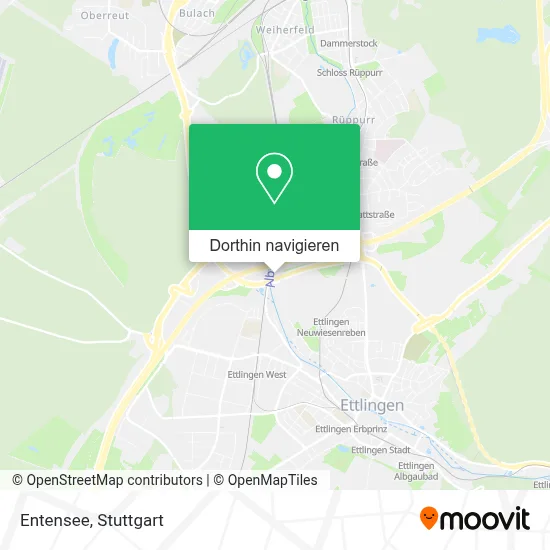 Entensee Karte