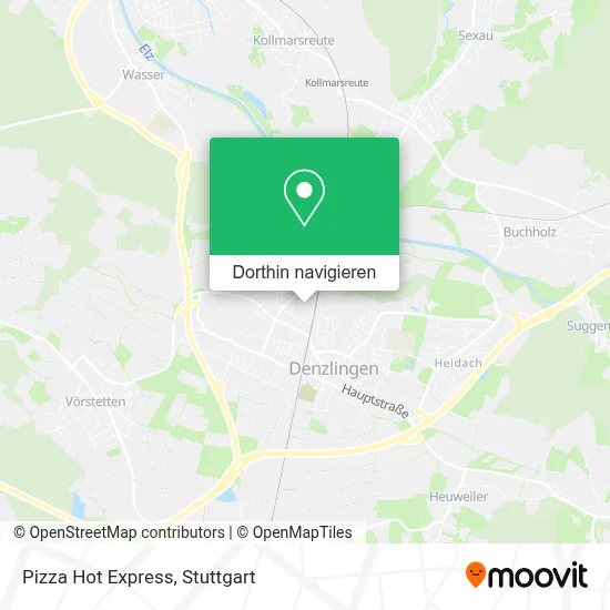 Pizza Hot Express Karte