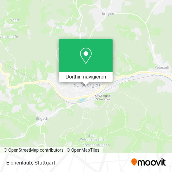 Eichenlaub Karte