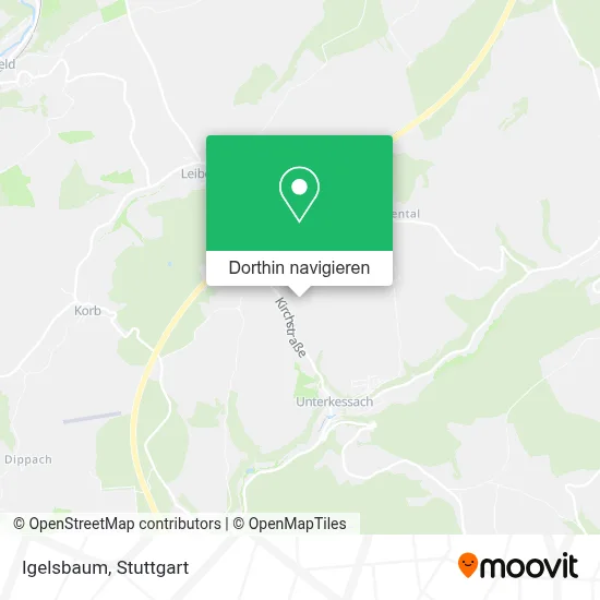 Igelsbaum Karte