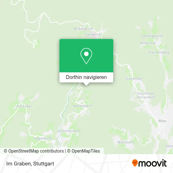 Im Graben Karte