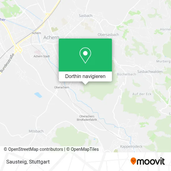 Sausteig Karte