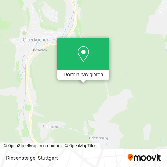 Riesensteige Karte