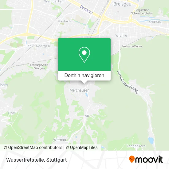 Wassertretstelle Karte