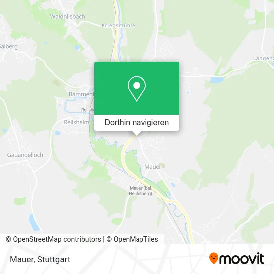 Mauer Karte