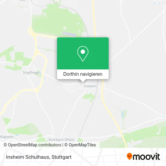 Insheim Schulhaus Karte