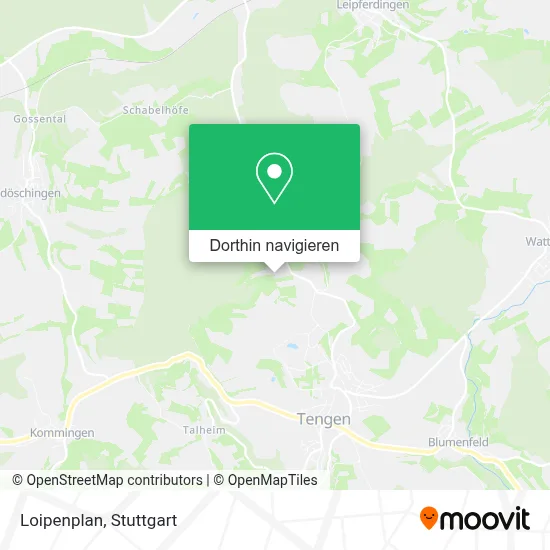 Loipenplan Karte