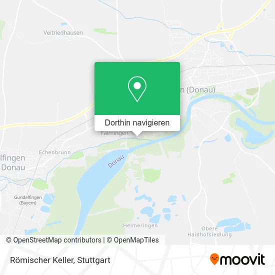 Römischer Keller Karte