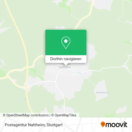 Postagentur Nattheim Karte
