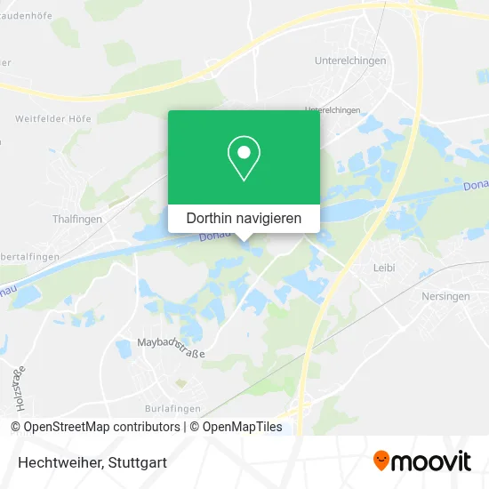Hechtweiher Karte