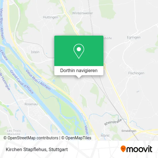 Kirchen Stapflehus Karte