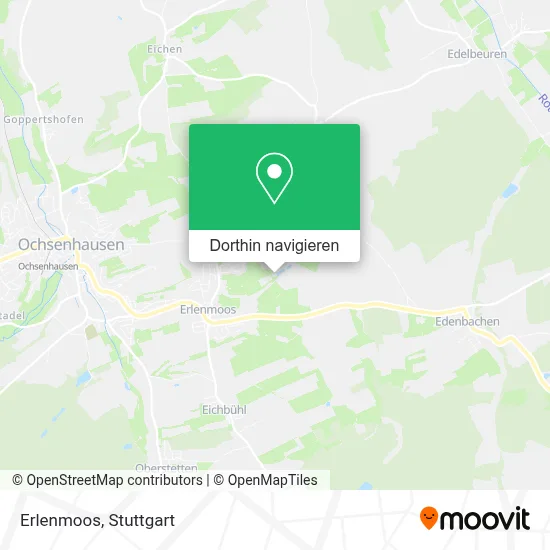 Erlenmoos Karte