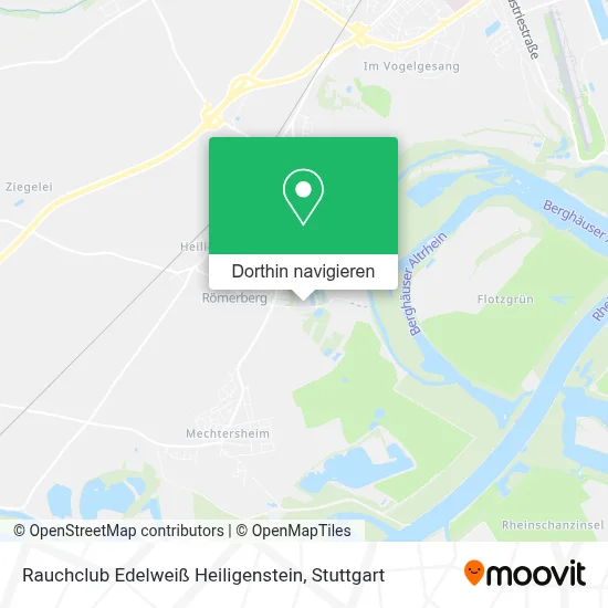 Rauchclub Edelweiß Heiligenstein Karte