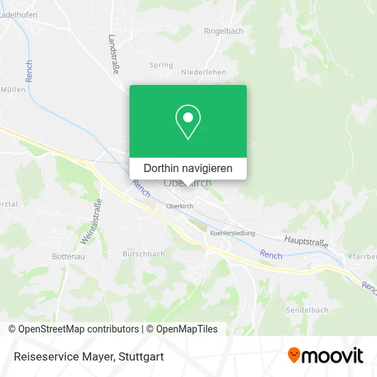 Reiseservice Mayer Karte