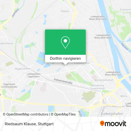 Riedsaum Klause Karte