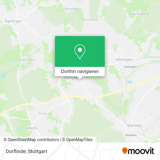 Dorflinde Karte