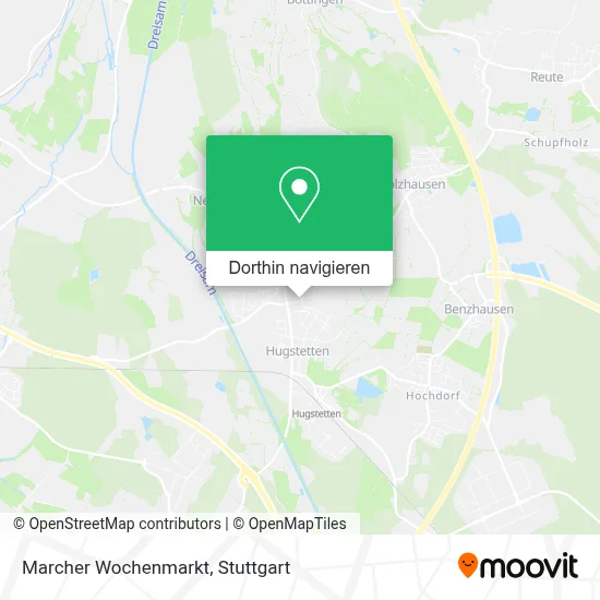 Marcher Wochenmarkt Karte