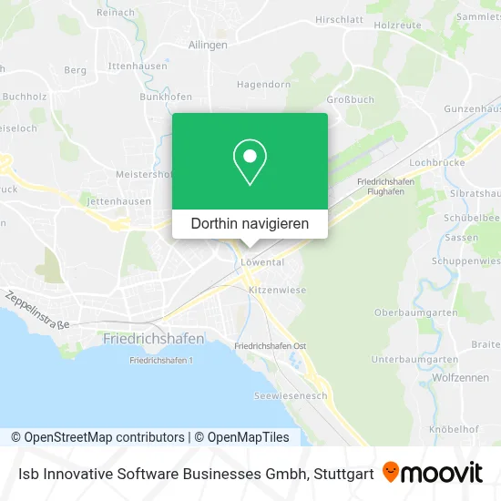 Isb Innovative Software Businesses Gmbh Karte