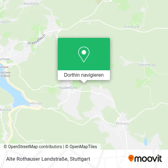 Alte Rothauser Landstraße Karte
