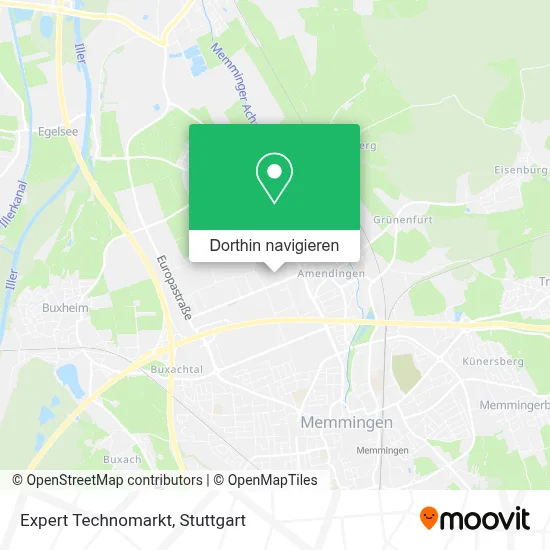 Expert Technomarkt Karte