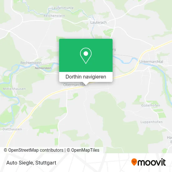 Auto Siegle Karte