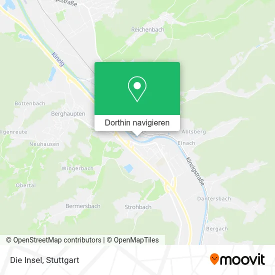 Die Insel Karte