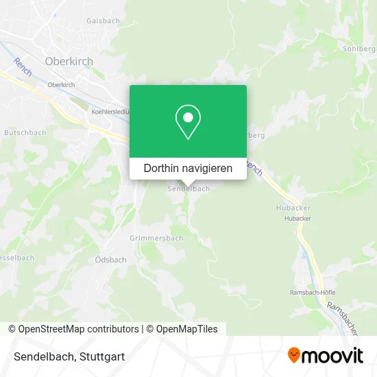 Sendelbach Karte