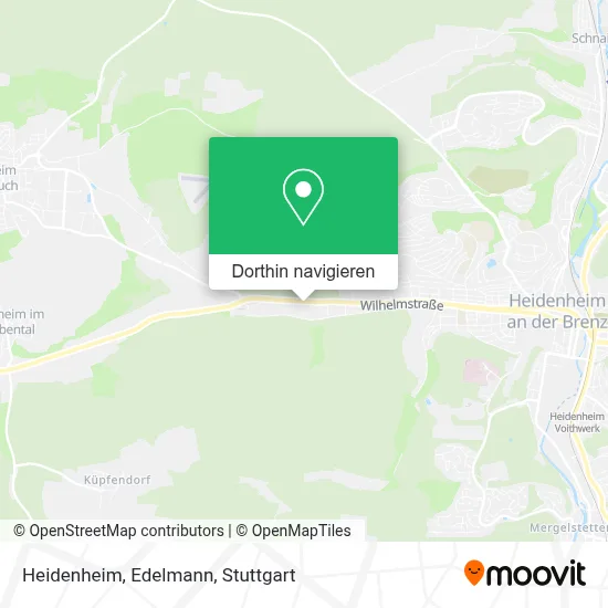 Heidenheim, Edelmann Karte