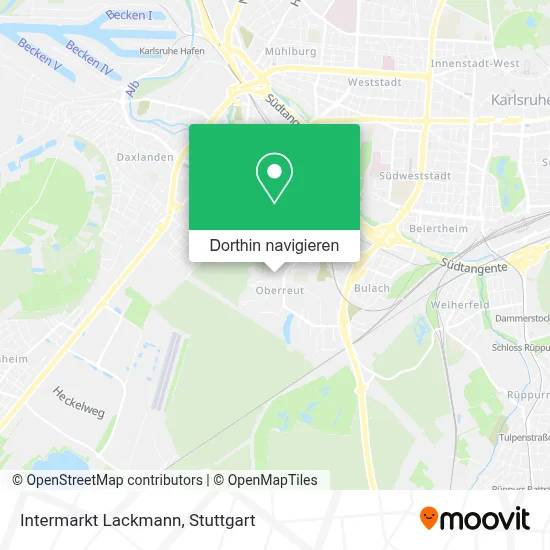 Intermarkt Lackmann Karte