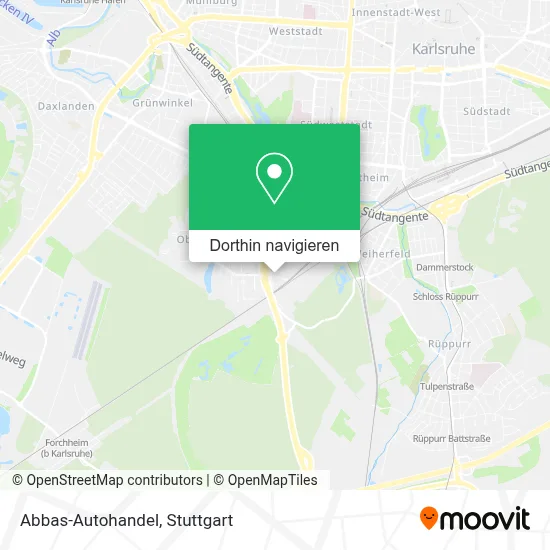 Abbas-Autohandel Karte