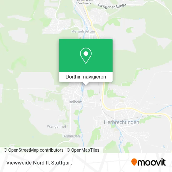 Viewweide Nord II Karte
