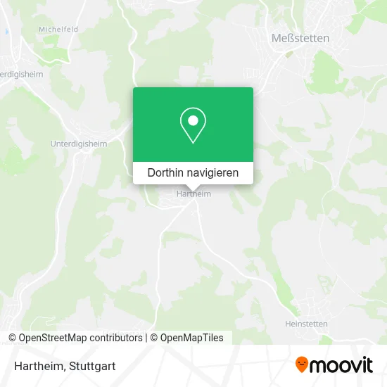 Hartheim Karte