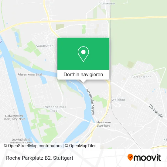 Roche Parkplatz B2 Karte
