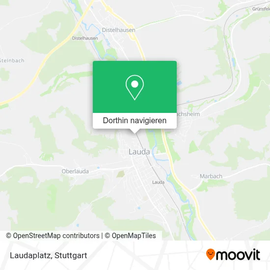 Laudaplatz Karte