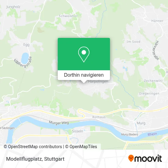 Modellflugplatz Karte