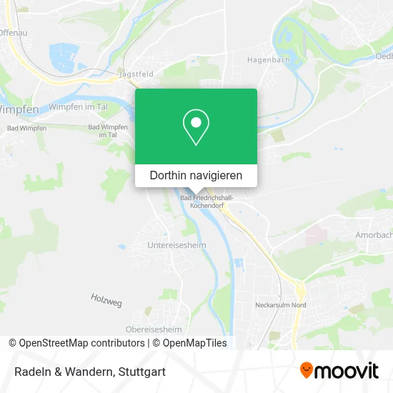 Radeln & Wandern Karte