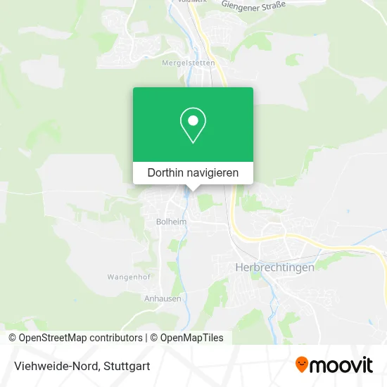 Viehweide-Nord Karte