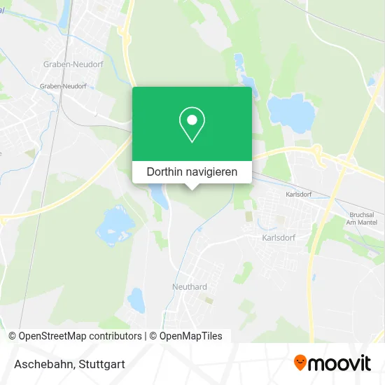 Aschebahn Karte