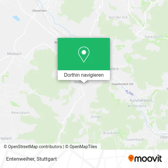 Entenweiher Karte