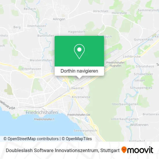 Doubleslash Software Innovationszentrum Karte
