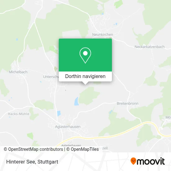 Hinterer See Karte