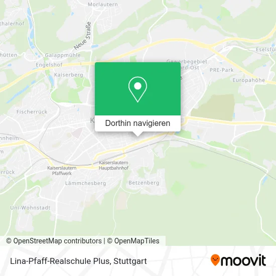 Lina-Pfaff-Realschule Plus Karte