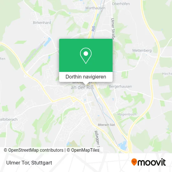 Ulmer Tor Karte