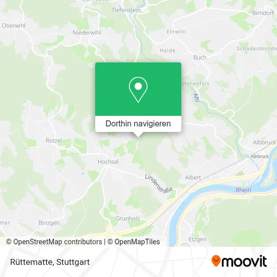 Rüttematte Karte