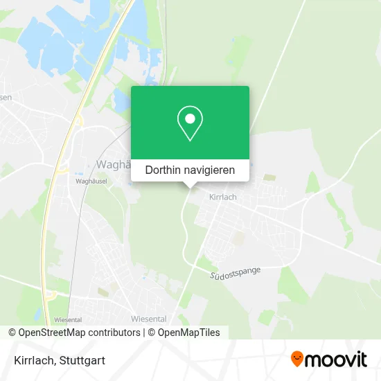 Kirrlach Karte